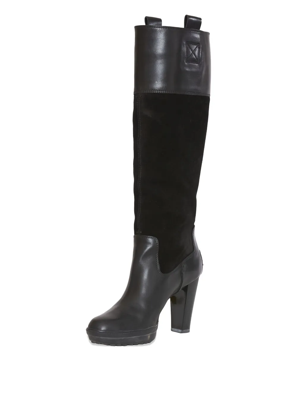 Tod's Vintage pre-owned 100mm leather boots - Zwart