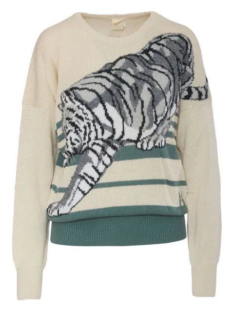 Krizia Pre-Owned embroidery jumper