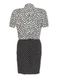 Sabbadini polka-dot suit - Black