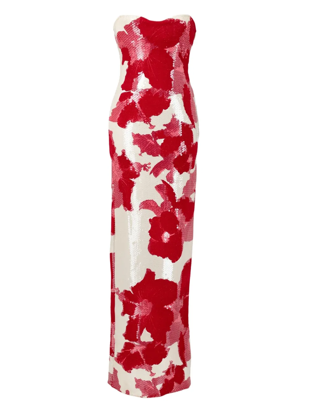 Gianfranco Ferré Pre-Owned sequinned maxi dress | White | Image 1