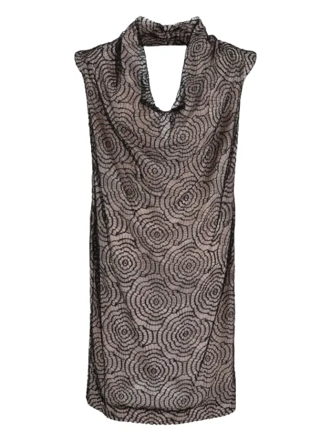 Mila Schon Vintage pre-owned silk midi dress