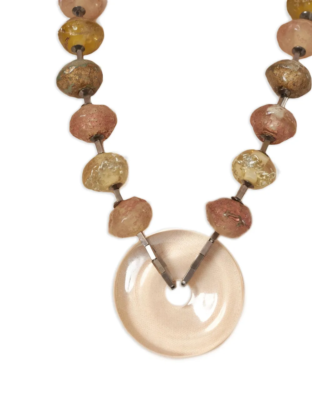 Giorgio Armani Pre-Owned 2010 bead-embellished necklace | Image 2