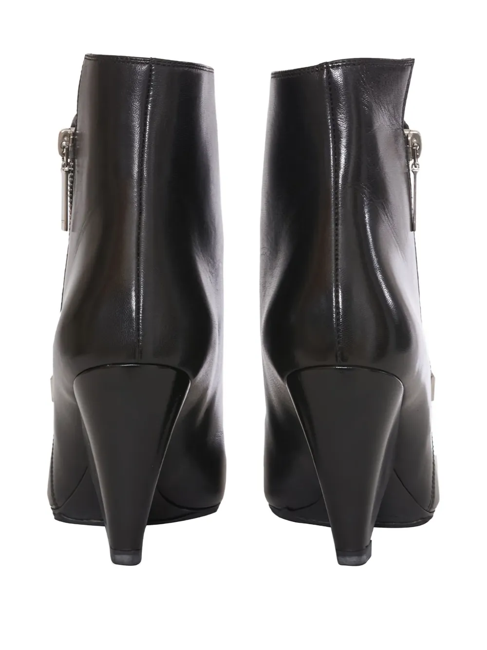 Pre-owned Saint Laurent  90mm Leather Ankle Boots