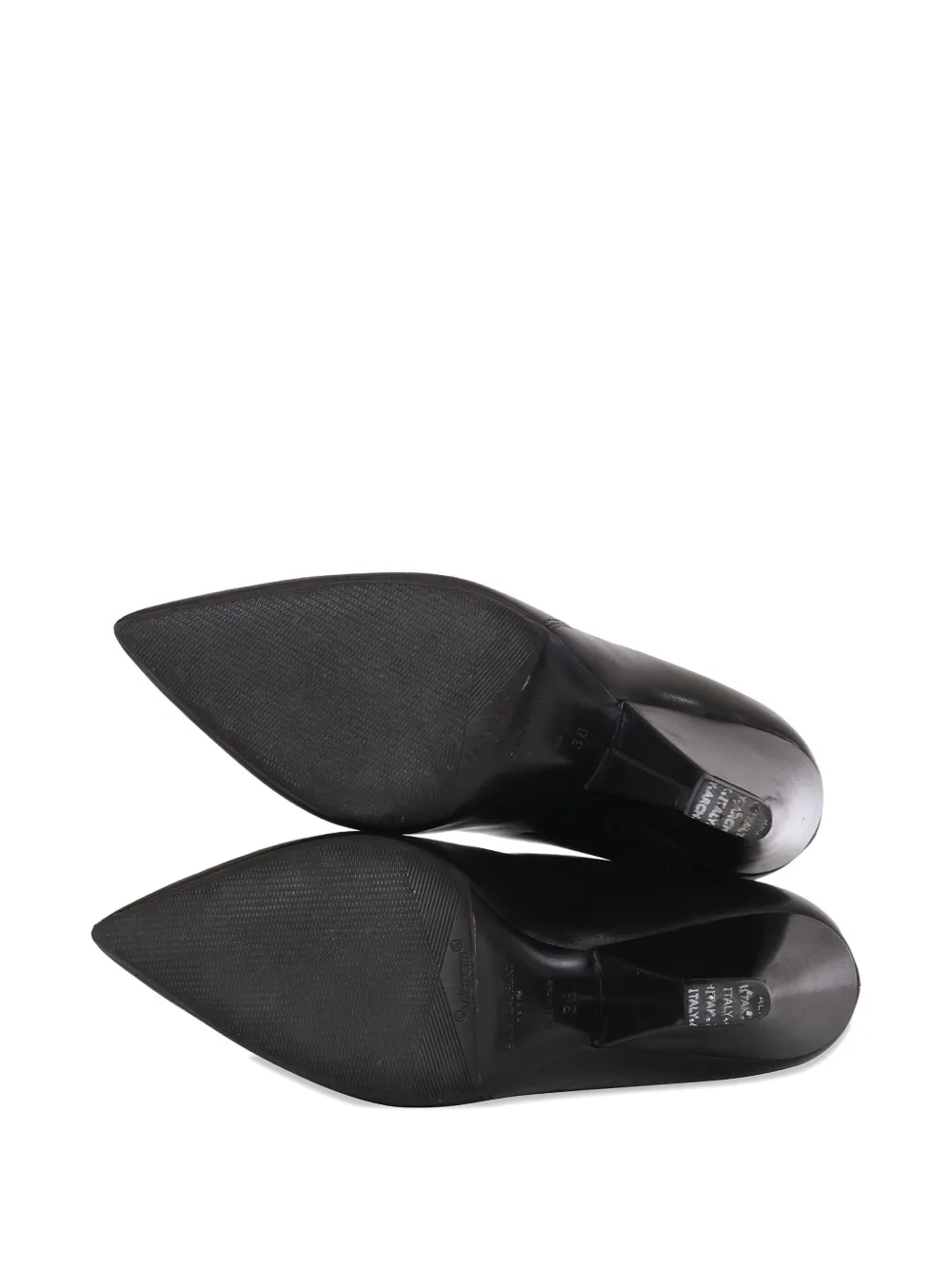 Pre-owned Saint Laurent  90mm Leather Ankle Boots