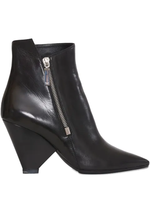 Saint Laurent pre-owned 90mm leather ankle boots 