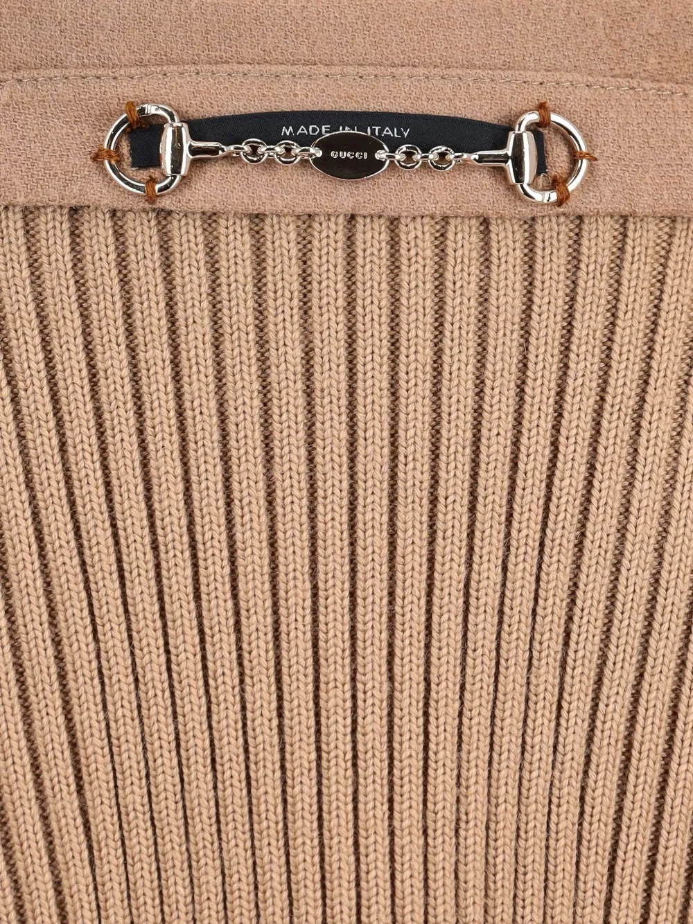 Pre-owned Gucci Ribbed Wool Blazer
