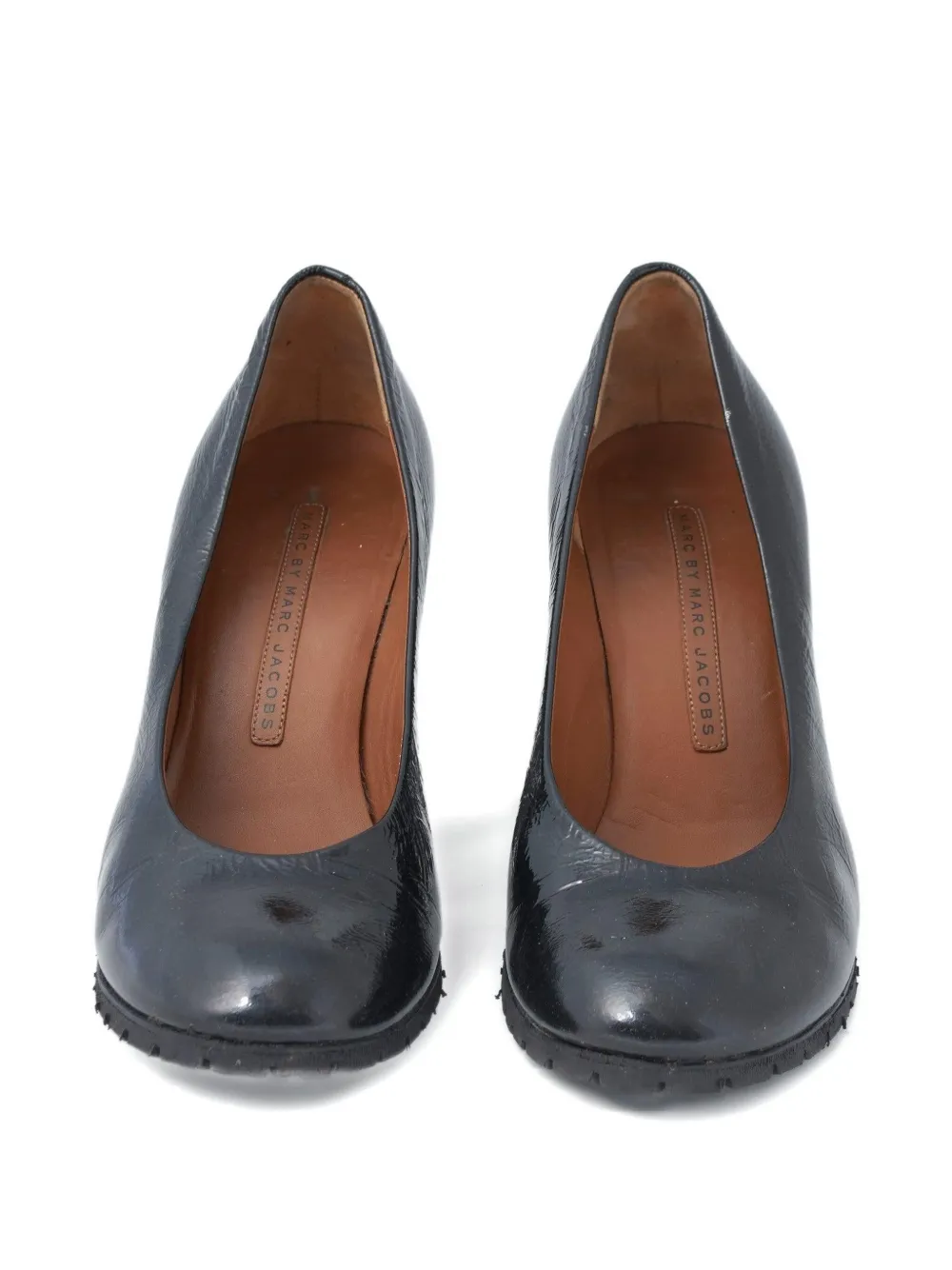 Pre-owned Marc By Marc Jacobs 90mm Leather Pumps