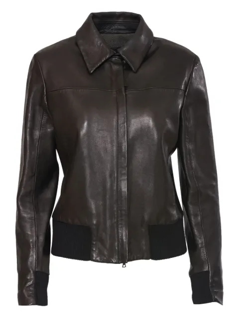 Vintage faux-leather jacket