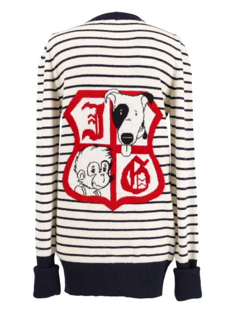 John Galliano Pre-Owned striped cardigan