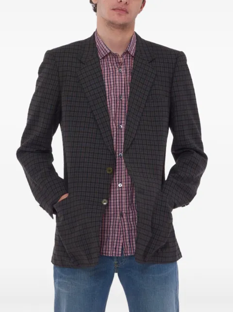Vintage 1980s wool-cashmere blazer