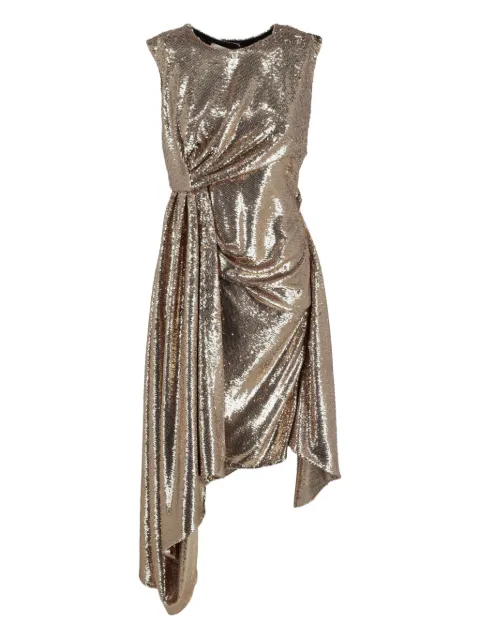 Ainea sequin draped dress