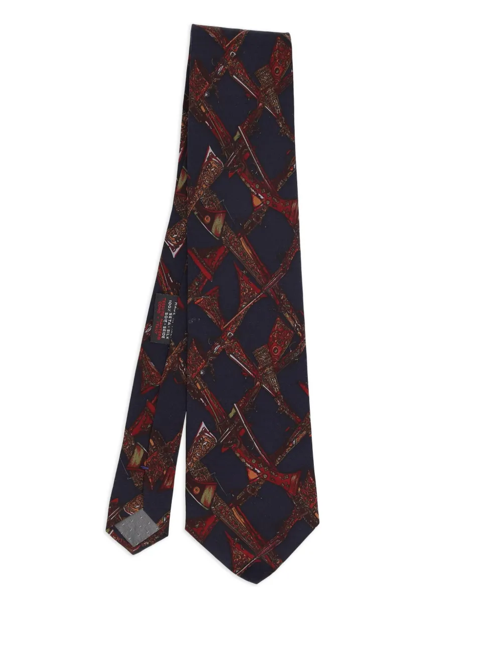 Gianfranco Ferré Pre-Owned patterned silk tie | Blue | Image 1