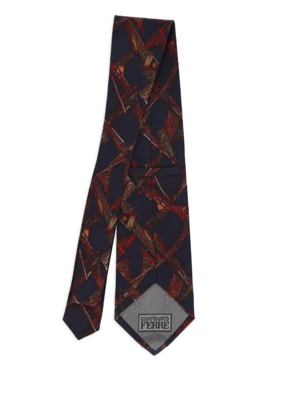gianfranco ferre silk ties
