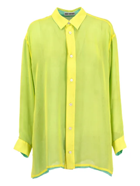 Issey Miyake Pre-Owned Fluo shirt