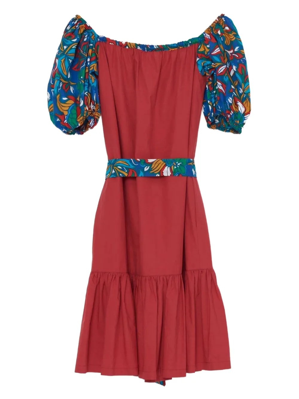 Saint Laurent Pre-Owned 1970's Rive Gauche midi dress | Red | Image 1