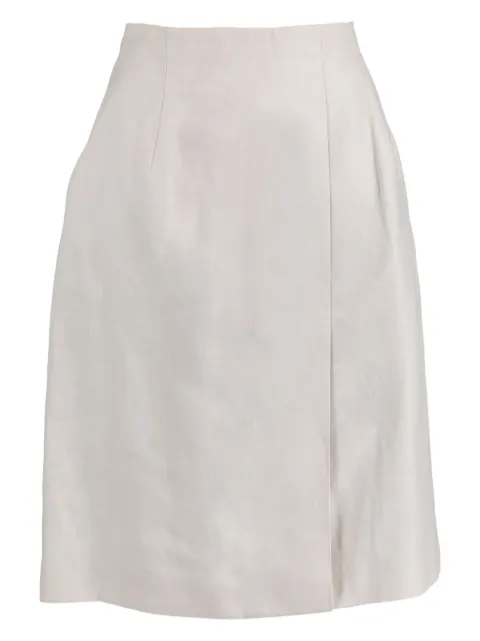 Agnona Vintage pre-owned cotton midi skirt