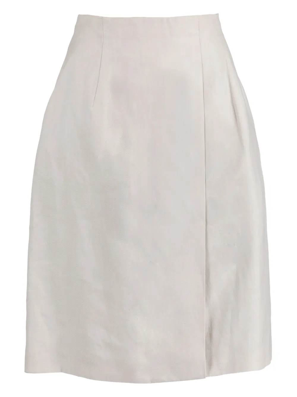 Agnona Vintage jupe mi-longue pre-owned en coton | blanc | Image 1