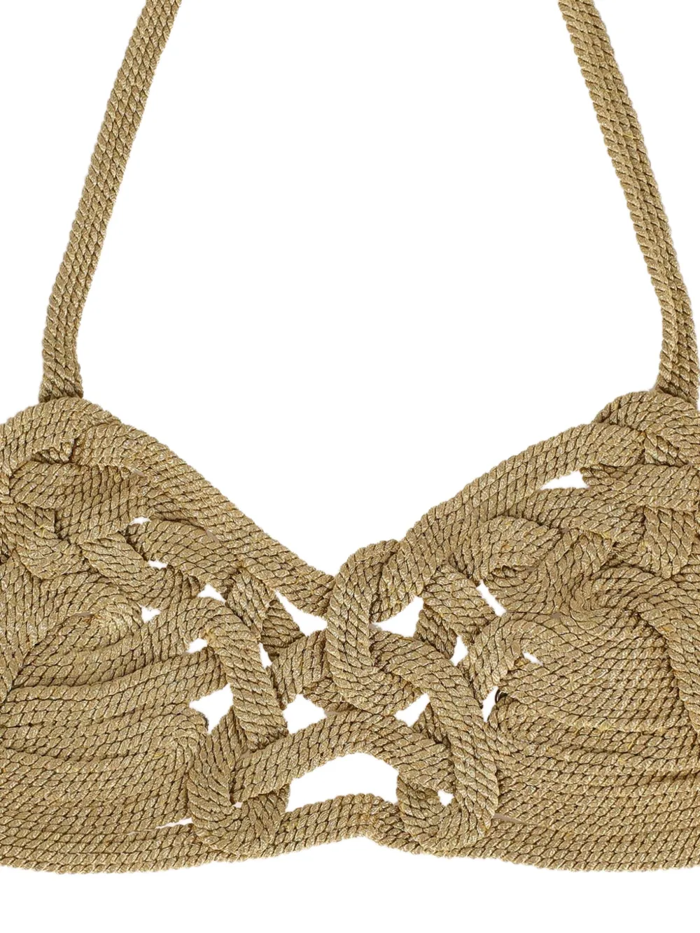 La Perla Vintage 1990s woven cropped top | Image 2