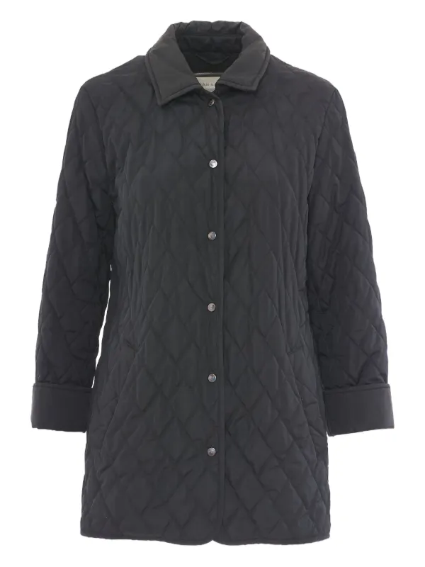 Les Copains Vintage Giacca Trapuntata Nero FARFETCH IT