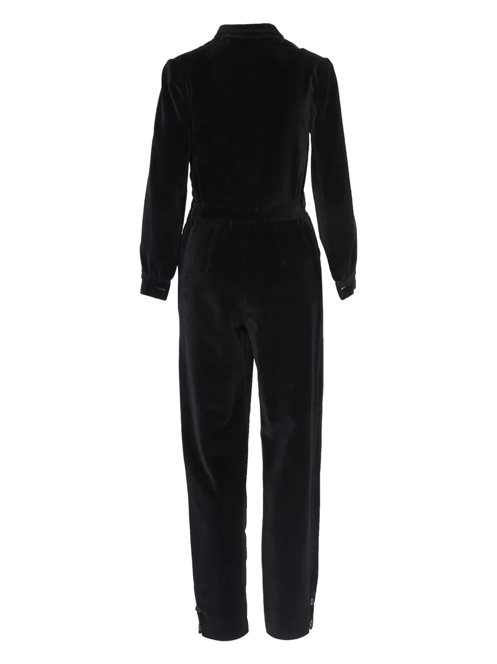 Courrèges Pre-Owned Fluwelen jumpsuit - Zwart