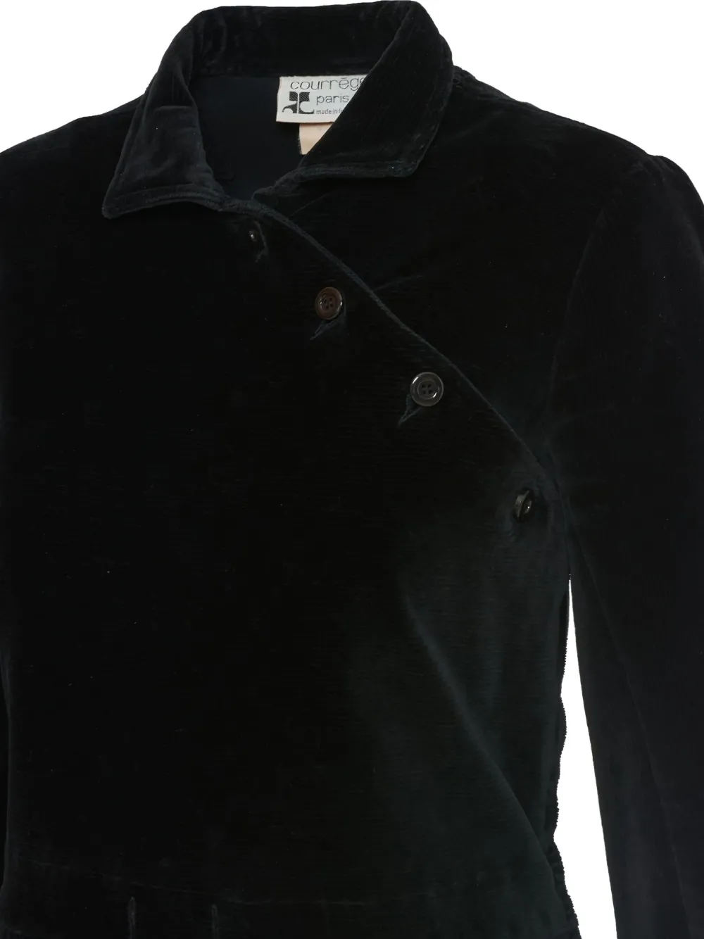 Pre-owned Courrèges Velvet Jumpsuit