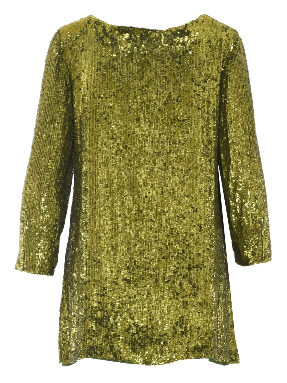 P.A.R.O.S.H. Mini-jurk met pailletten - Groen
