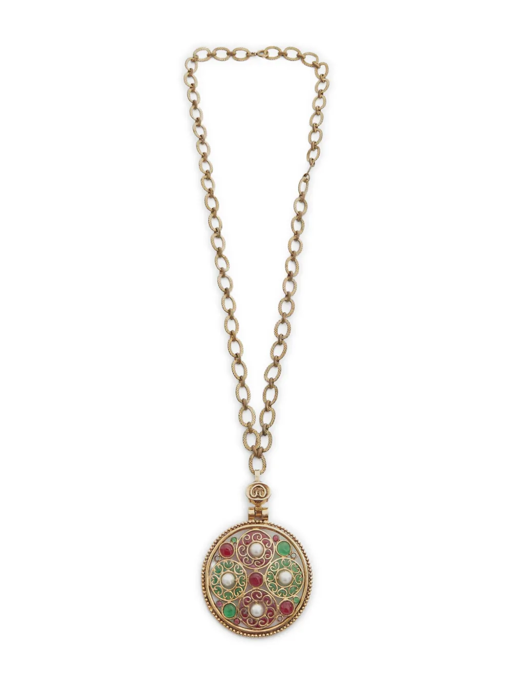 CHANEL Pre-Owned collier à pendentif (années 1960) | or | Image 1