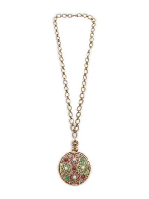 CHANEL Pre-Owned 1960s statement-pendant necklace 