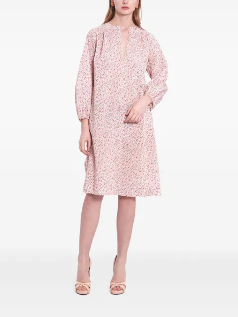 Emanuel Ungaro Pre-Owned liberty-print cotton midi dress