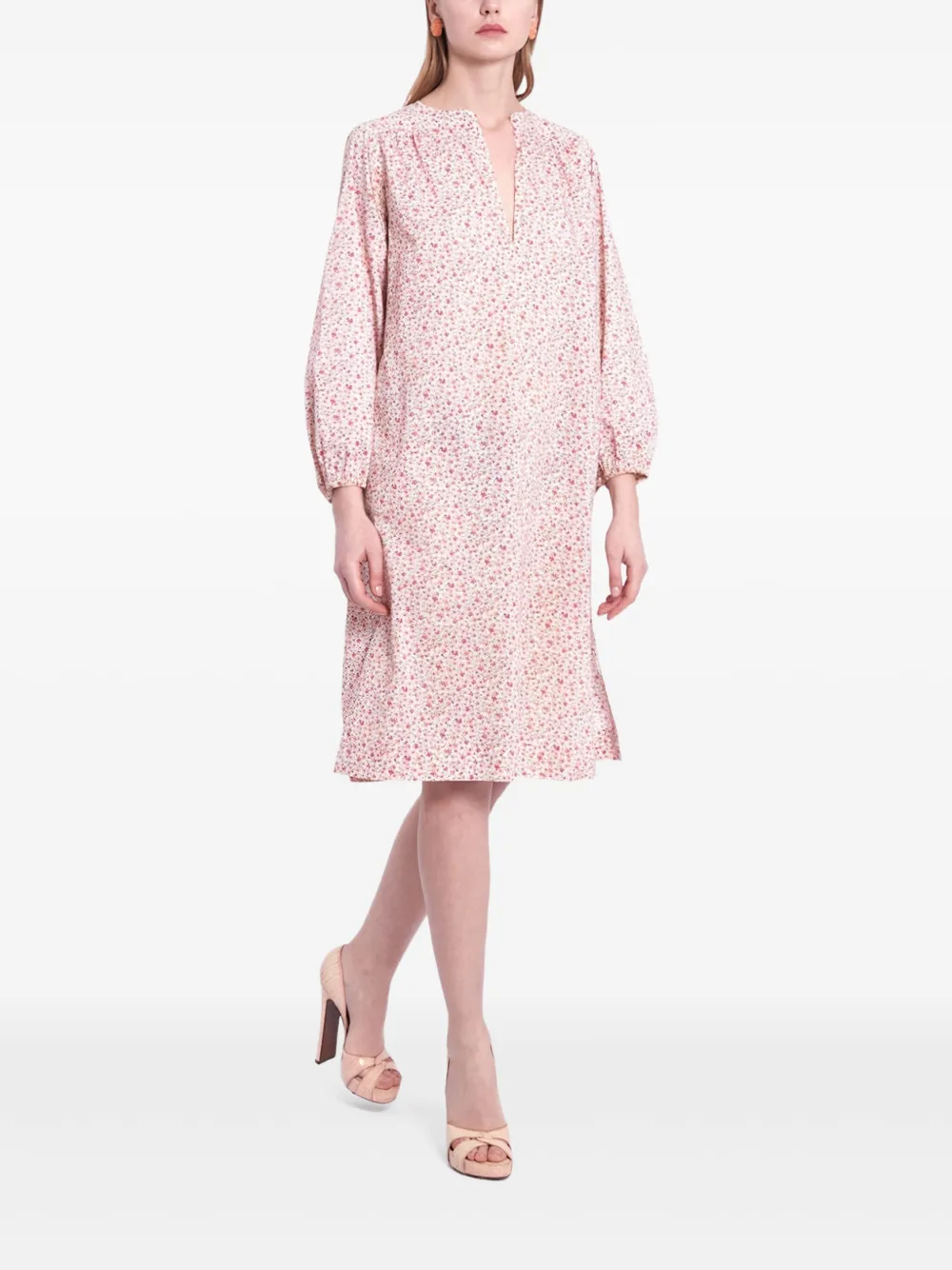 Emanuel Ungaro Pre-Owned vestido midi con estampado Freedom | Image 2