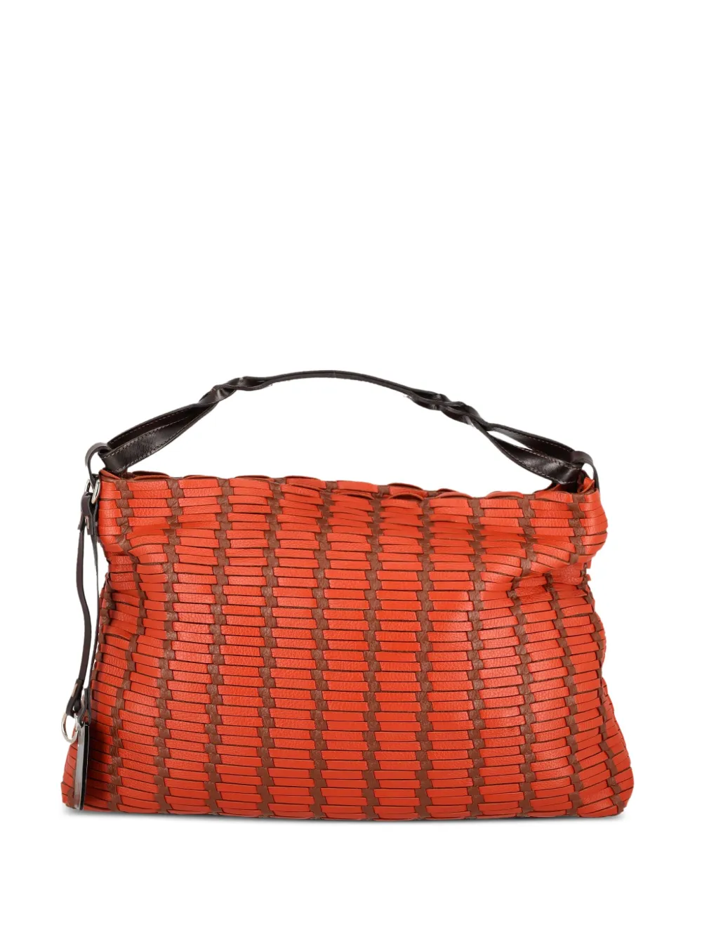 Agnona Vintage leather shoulder bag - オレンジ Agnona Vintage leather shoulder bag - オレンジ