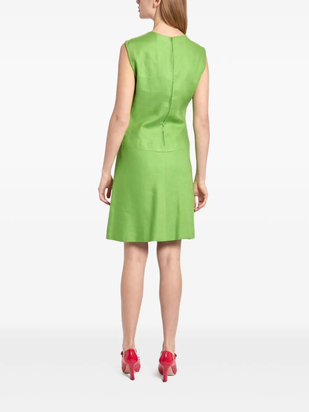 Pre-owned Laurent Gandini 1960s Knitted Mini Dress