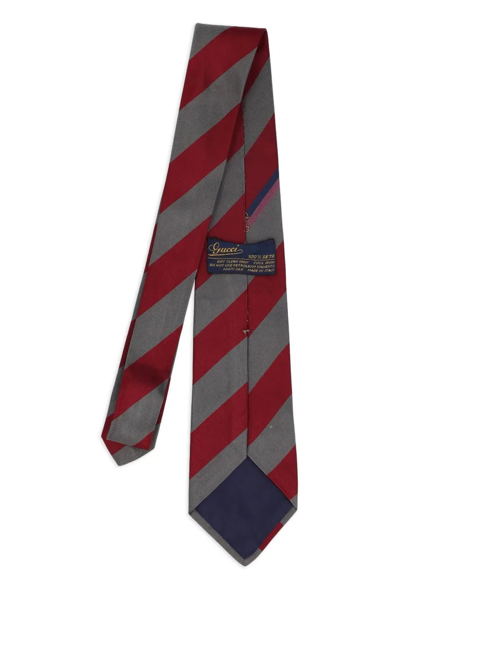 Gucci Pre-Owned cravate Regimental en soie | Image 2