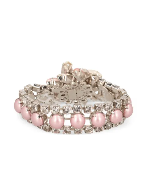 Miu Miu Pre-Owned stone-embellished bracelet 