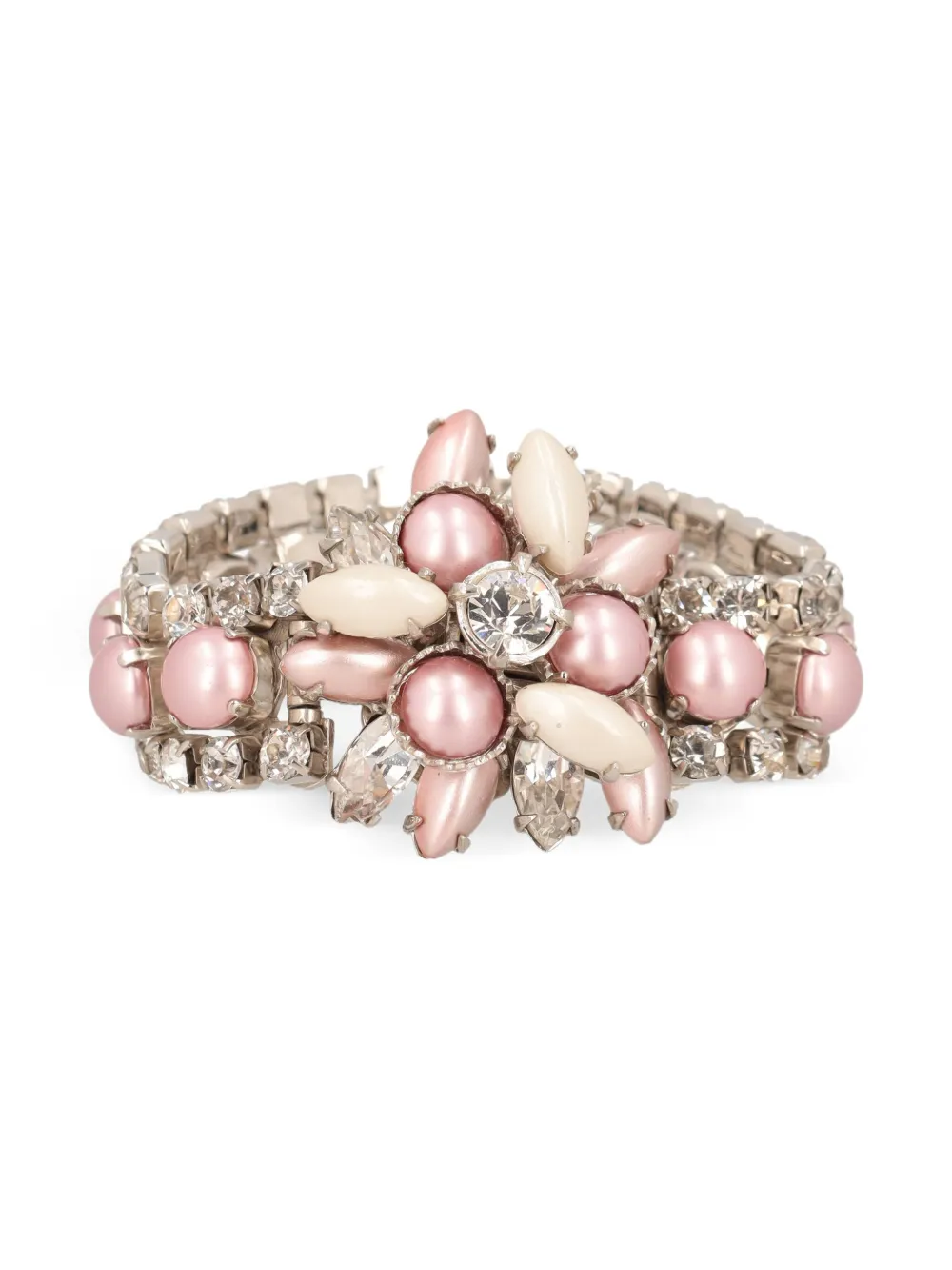 Miu Miu Pre-Owned stone-embellished bracelet | Image 2