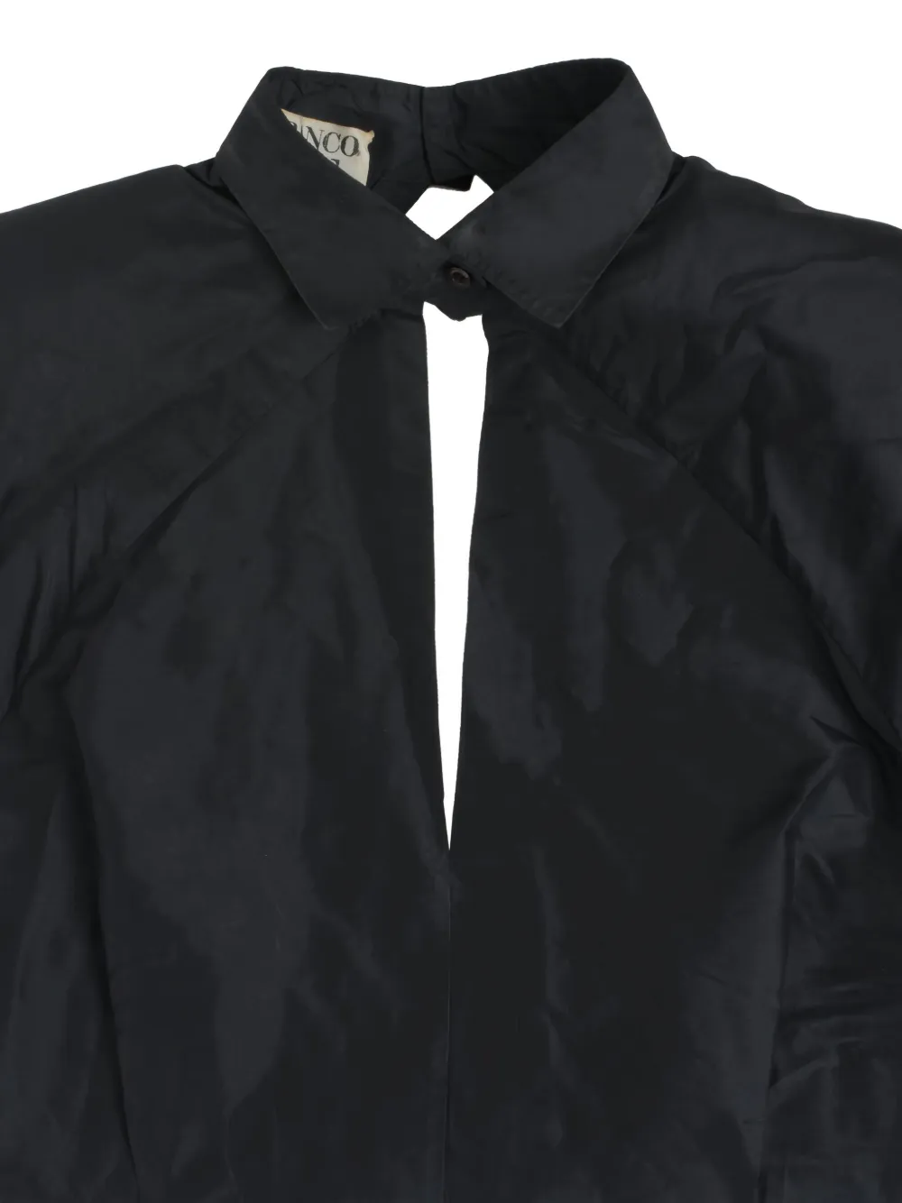 Gianfranco Ferré Pre-Owned camisa con cortes 1980 | Image 2