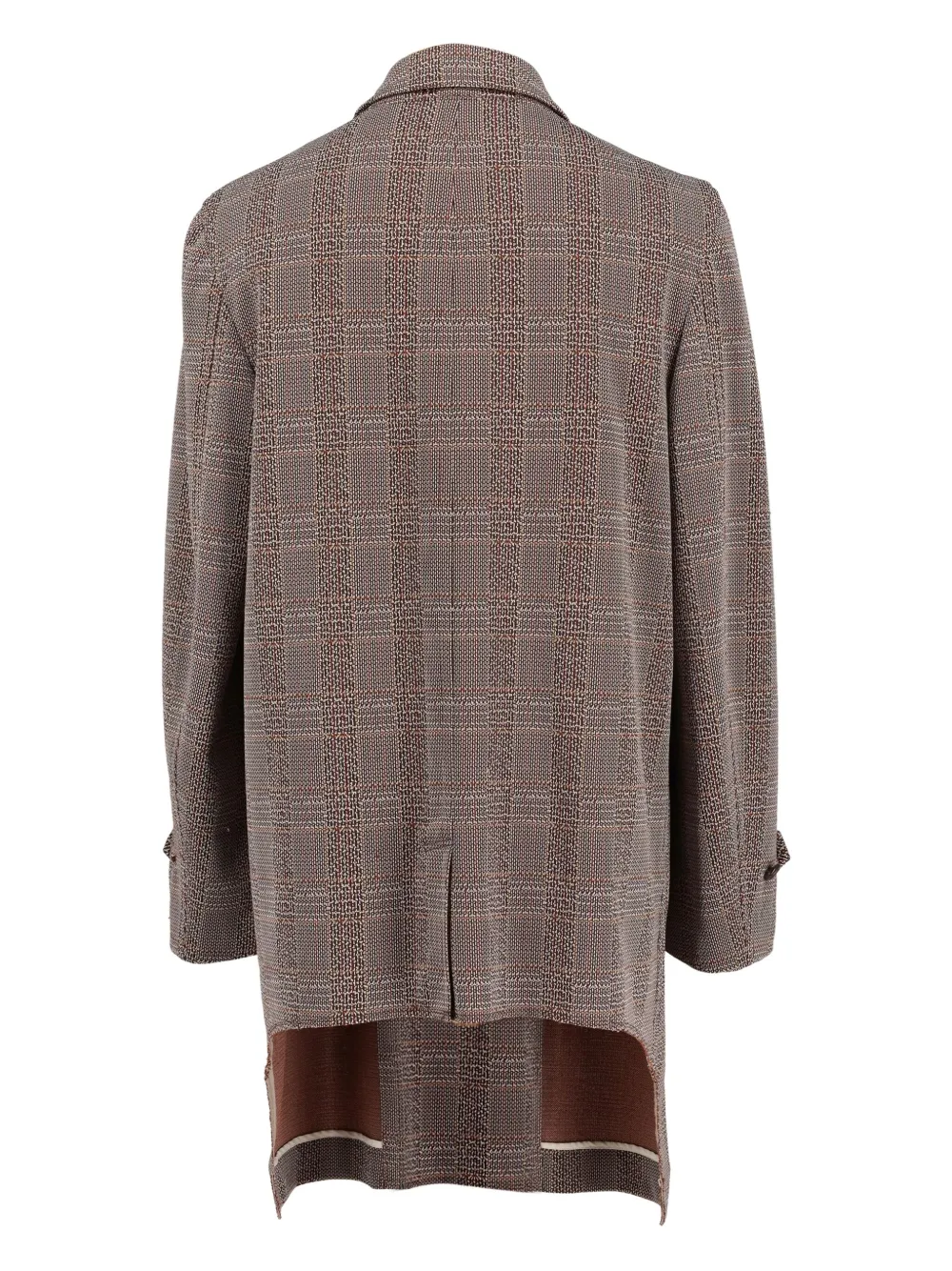 Comme Des Garçons Pre-Owned checked coat | Image 2