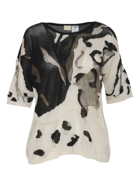 Krizia Pre-Owned playera con motivo