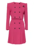 Sabbadini pre-owned wool skirt suit - Pink
