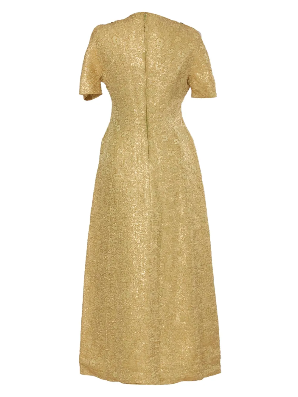 Vintage Abito lungo in broccato Pre-owned anni '60 | Image 6