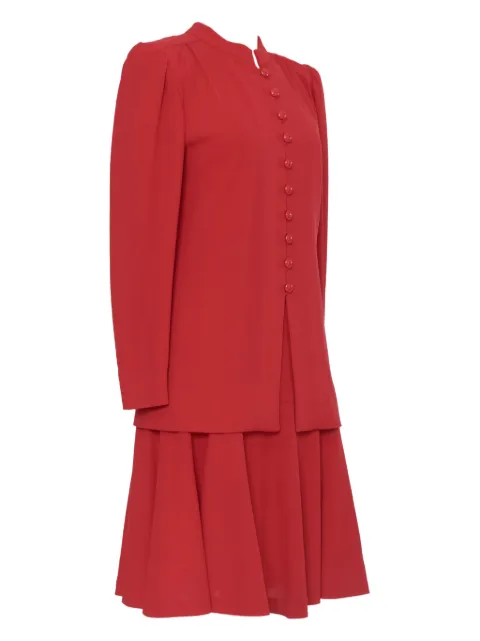 Vintage wool crepe suit