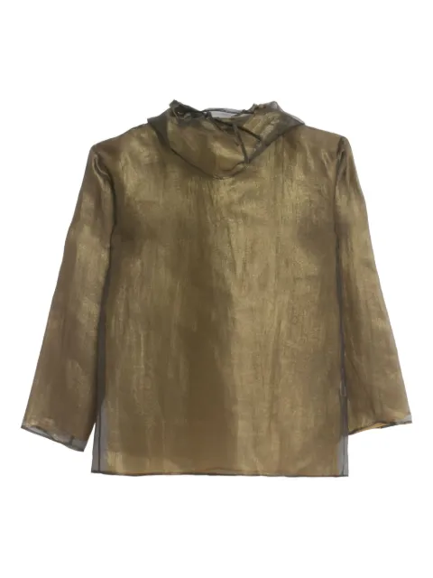 Issey Miyake Pre-Owned 2000s silk blouse 