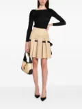 Red Valentino Vintage 2000s pre-owned pleated skirt - Neutrals