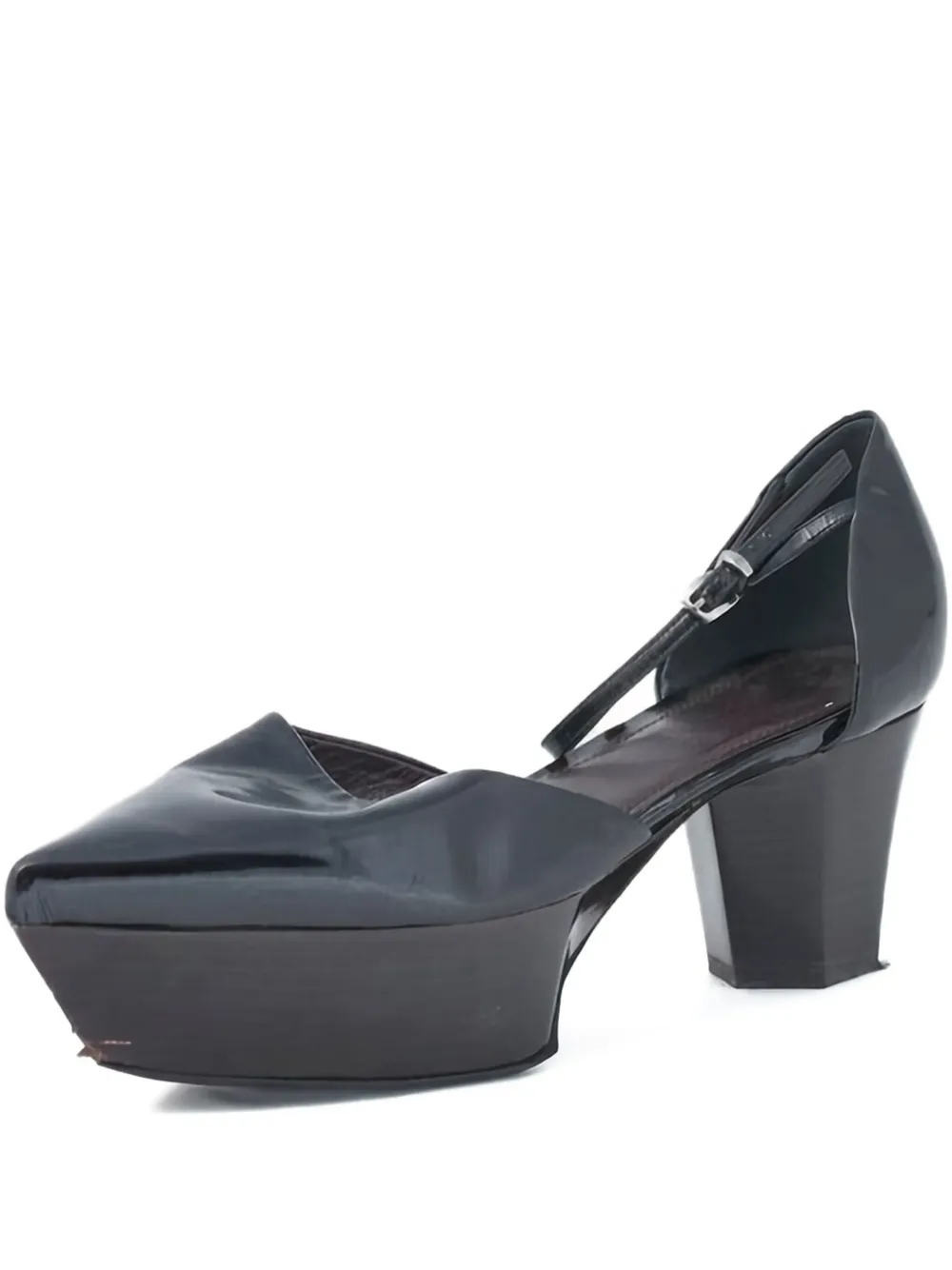 65mm leather pumps