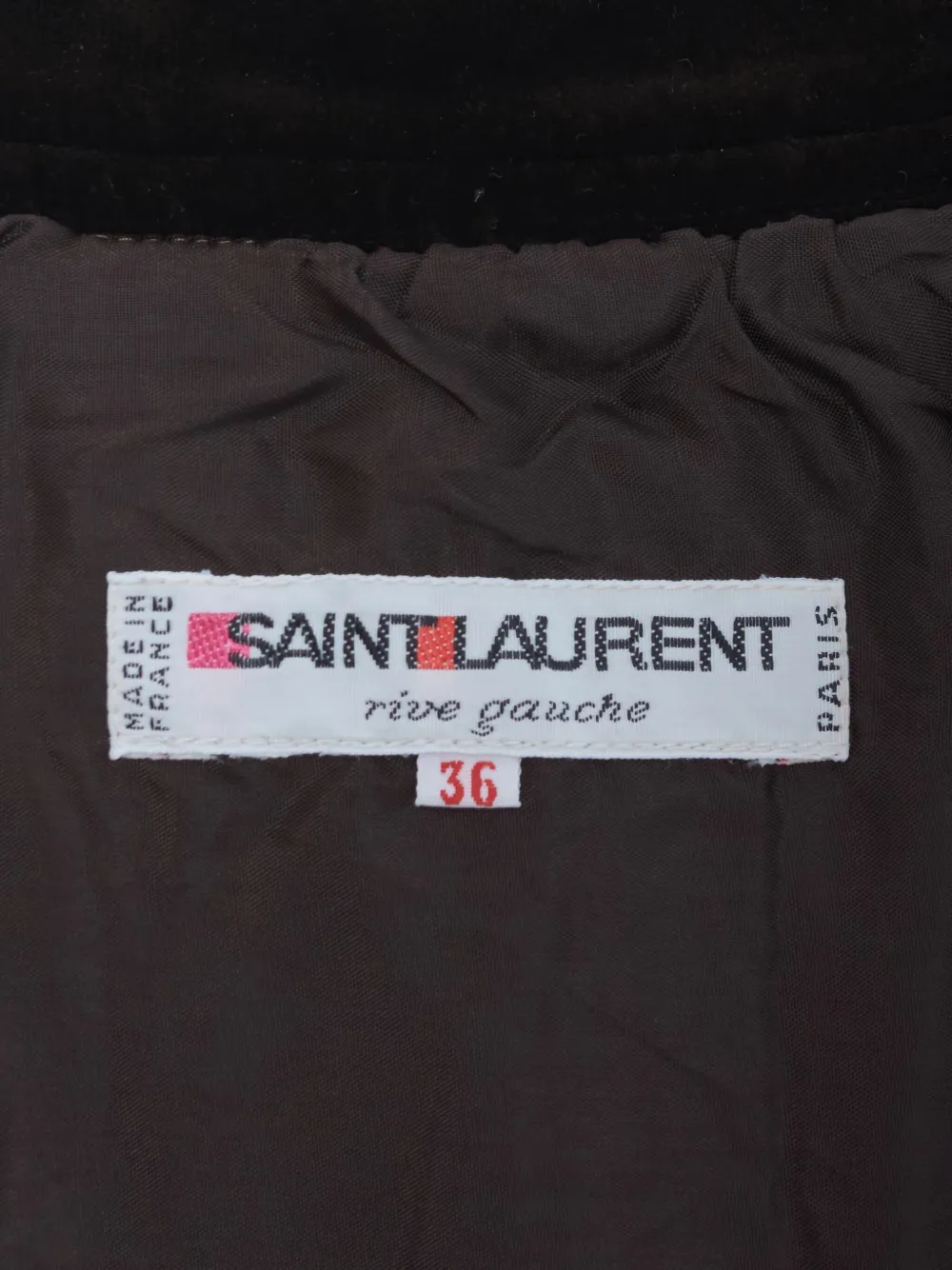 Pre-owned Saint Laurent Velvet Skirt