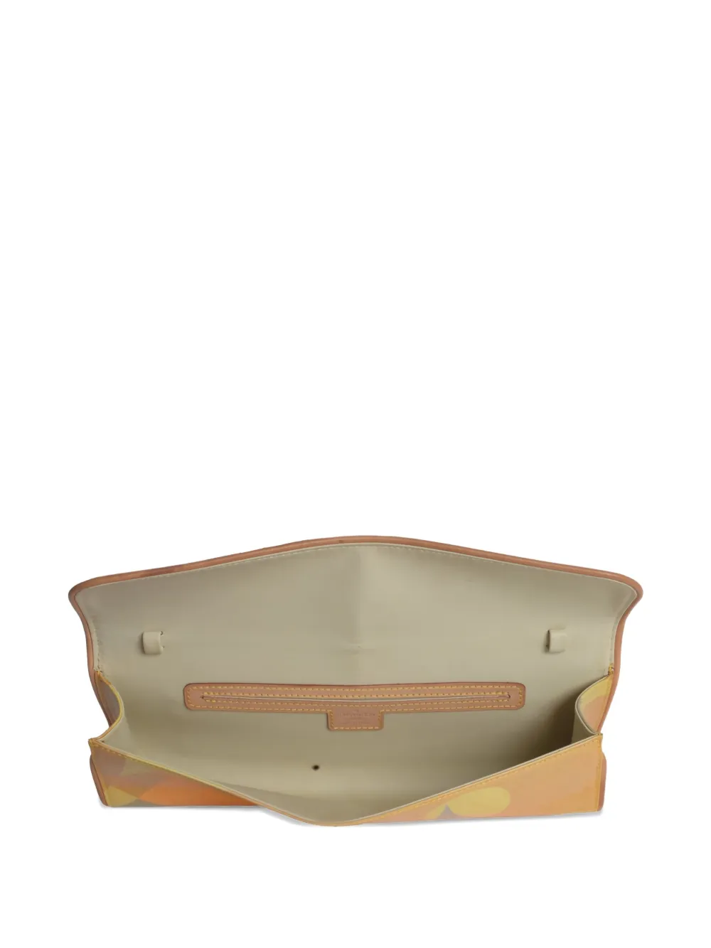 Pre-owned Louis Vuitton Monogram Vernis Clutch Bag In Neutral