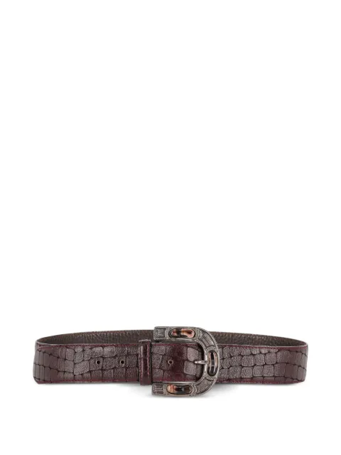 Nanni leather belt 