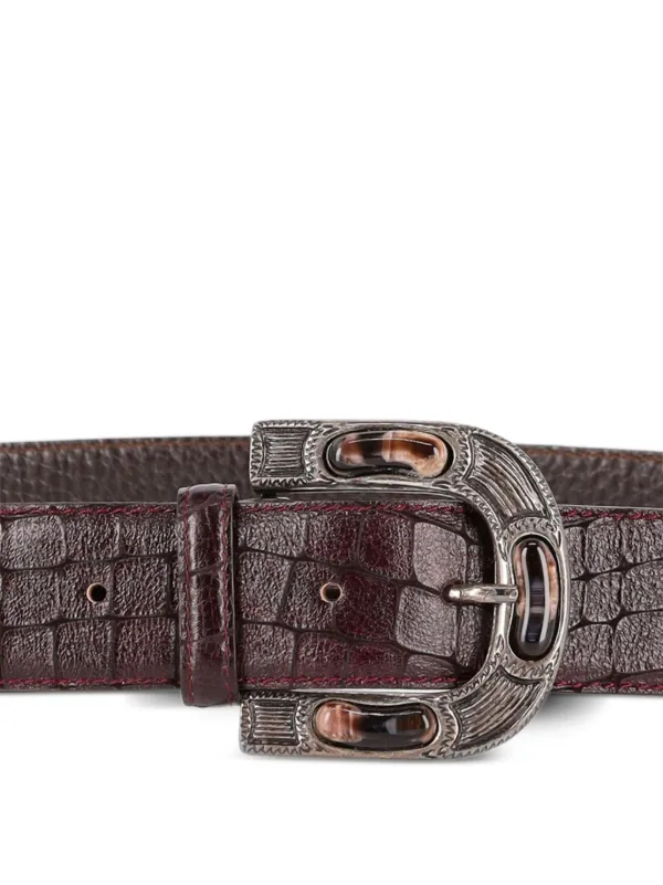 Nanni Leather Belt Brown FARFETCH ZA