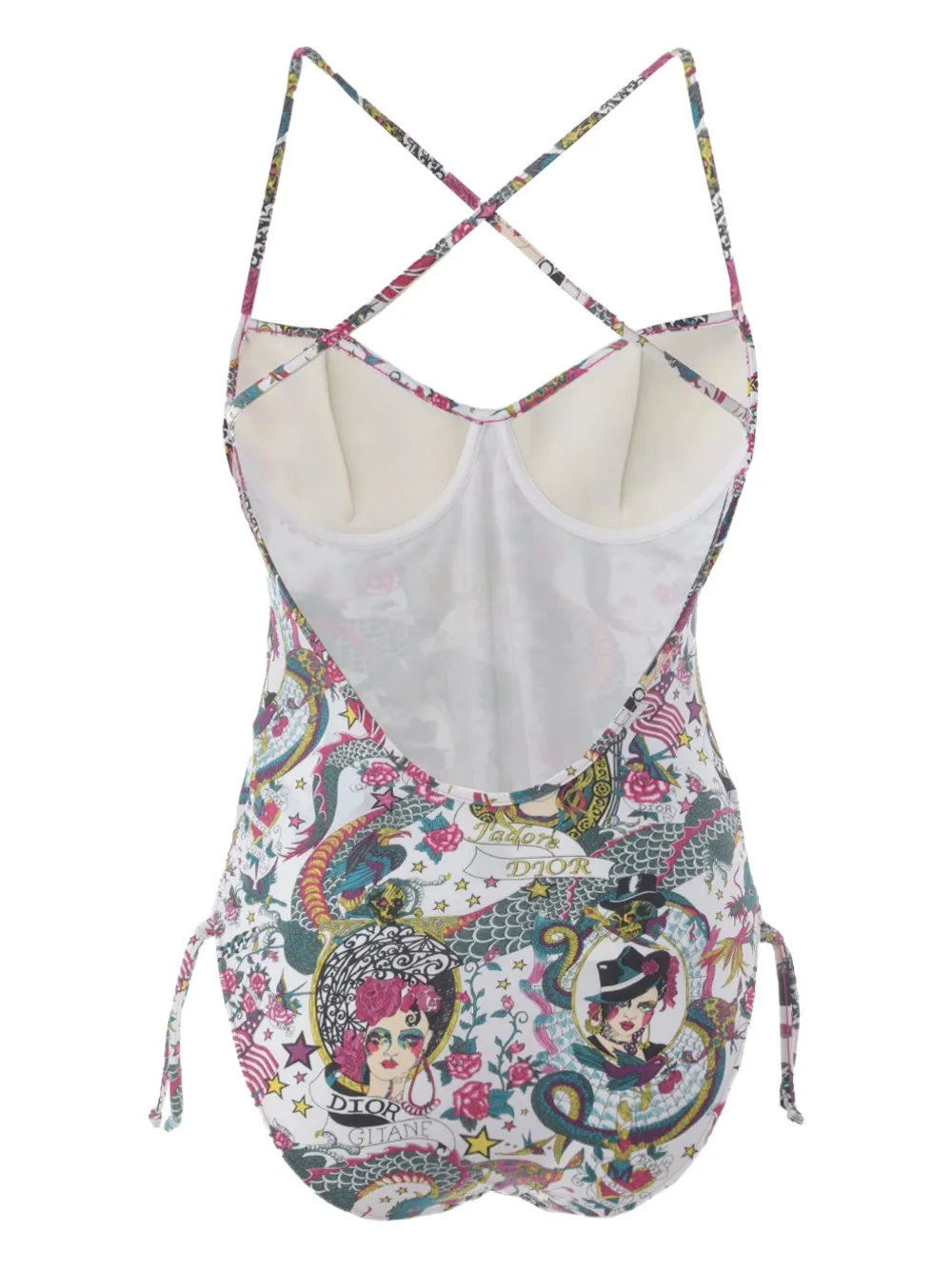 Christian Dior Pre-Owned bañador con estampado Gypsy 2000 | Image 2