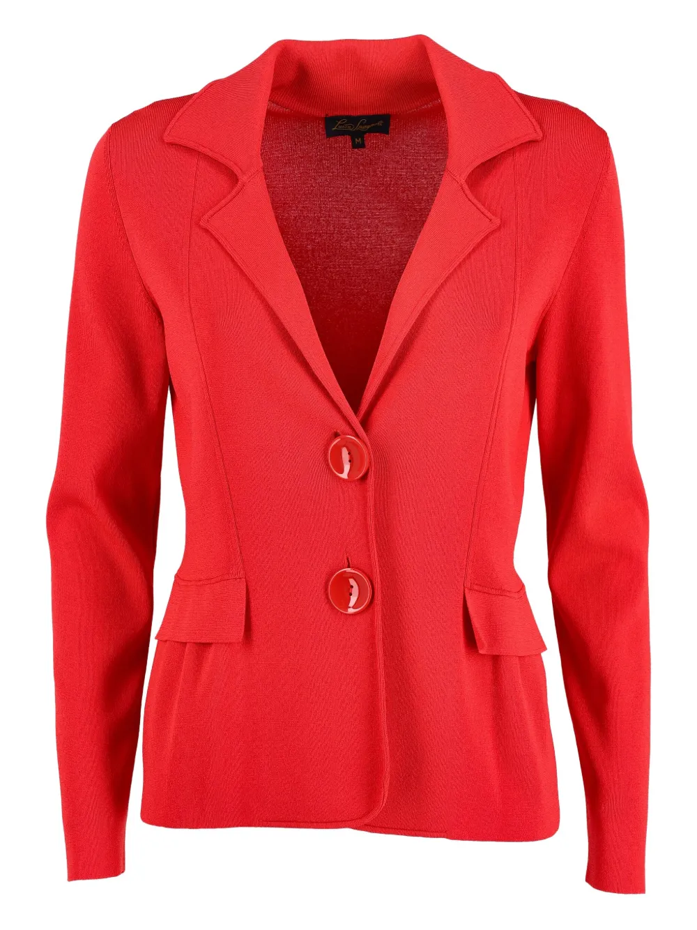 Luisa Spagnoli Vintage fine-ribbed blazer | Red | Image 1